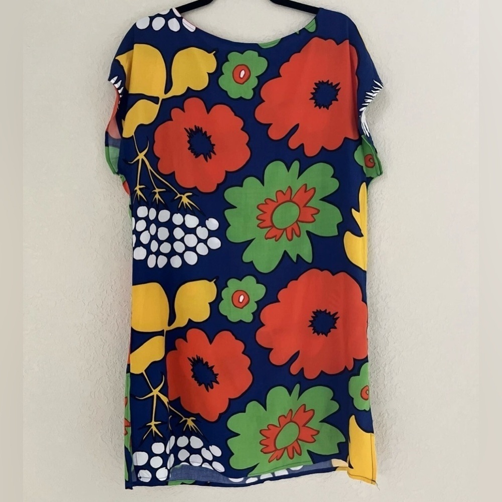 Marimekko for Target Tunic Sheath Dress Size Sm Multicolor Fun Flirty Pullover - Picture 2 of 9